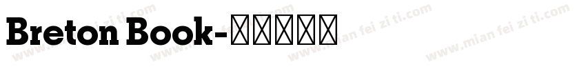 Breton Book字体转换